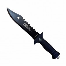 8656 - FACA CAMPING CB PTO 33CM BUSSULA