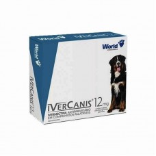 9049 - IVERCANIS 12MG C/04 COMPRIMIDOS