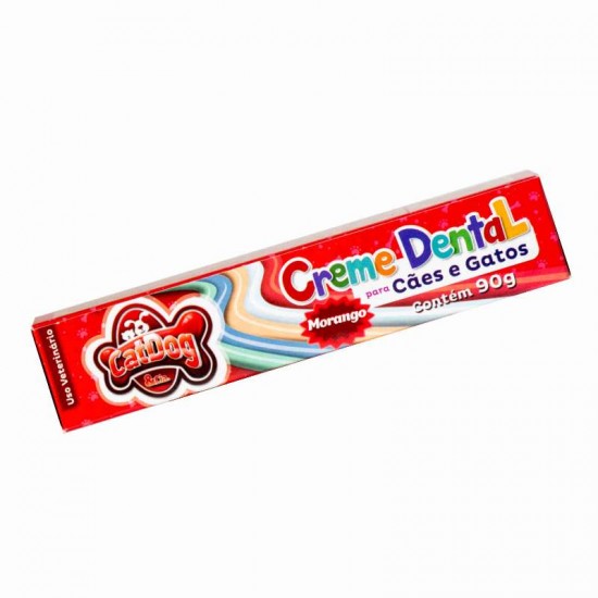 CREME DENTAL PET MORANGO 90G