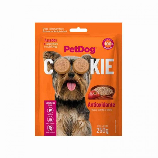 BISCOITO COOKIE MACA COM CANELA 250G