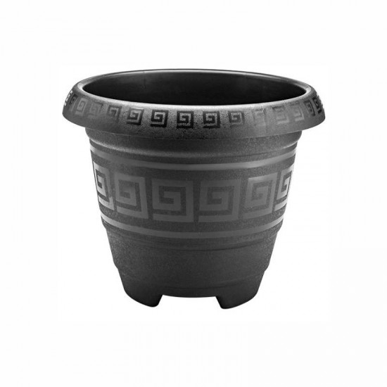 VASO PLAST RED PRETO EG 26LT