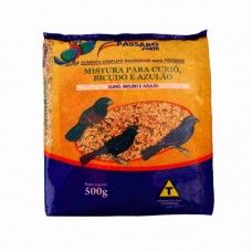 3144 - MISTURA CURIO/BICUDO/AZULAO 500G 