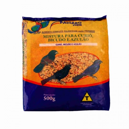 MISTURA CURIO/BICUDO/AZULAO 500G 