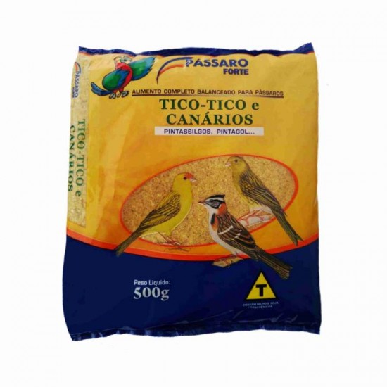 MISTURA TICO TICO/CANARIO 500G 