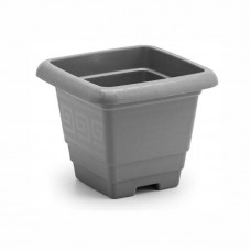 9222 - VASO PLAST QUAD CONCRETO PP 650ML