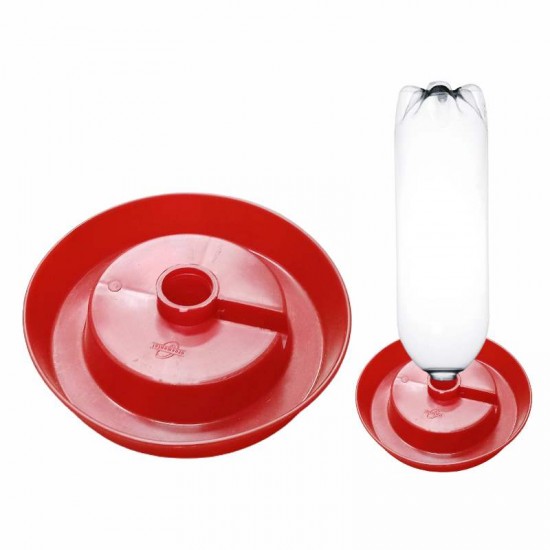 BASE BEBEDOURO FRANGO GARRAFA PET 18CM