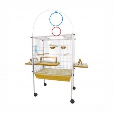 5965 - VIVEIRO CALOPSITA TRIPLEX AMARELO C/PE