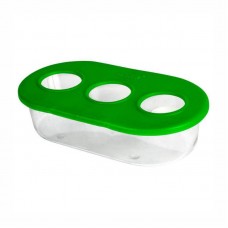 5959 - COMEDOURO 3 FUROS SEM GANCHO G 400ML C/6