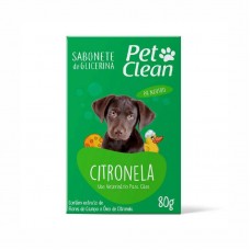 10508 - SABONETE CITRONELA 80G PET CLEAN