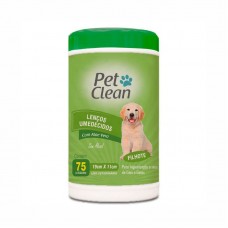 10499 - LENCO UMEDECIDO FILHOTES C/75 PET CLEAN