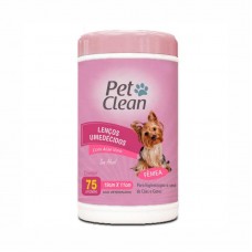 10501 - LENCO UMIDECIDO FEMEA C/75 PET CLEAN