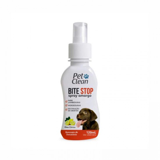 BITE STOP SPRAY AMARGO 120ML PET CLEAN