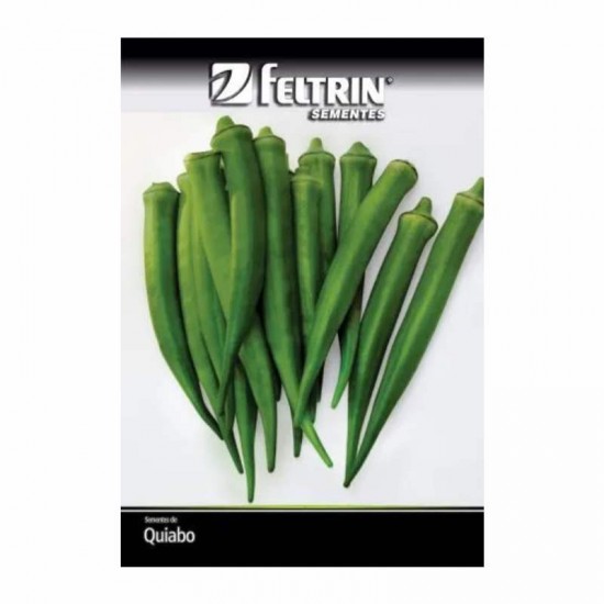 SEMENTE QUIABO SANTA CRUZ 47 2G C/25