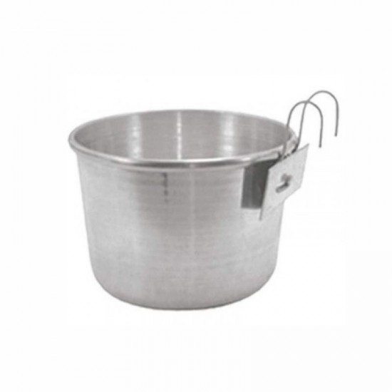 CANECA PASSARO ALUMINIO C/GANCHO P