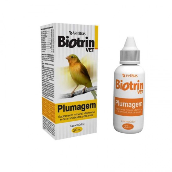BIOTRIN VET PLUMAGEM 20ML