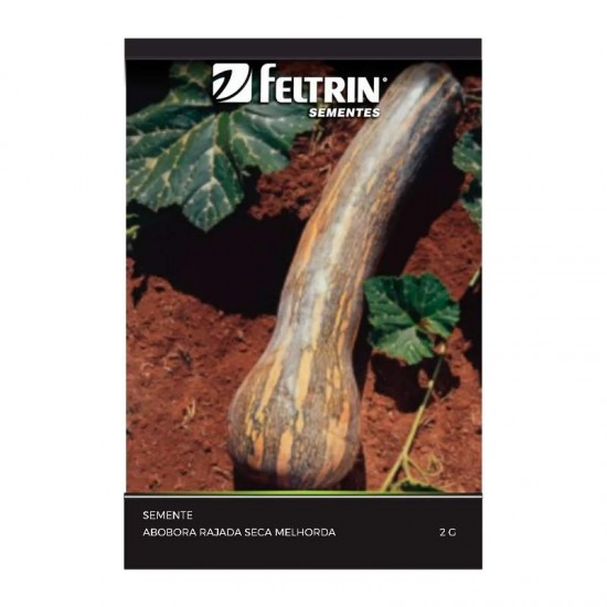 SEMENTE ABOBORA RAJADA SECA MELH 2G C/25