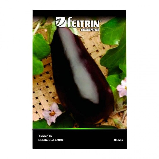 SEMENTE BERINJELA EMBU 400MG C/25