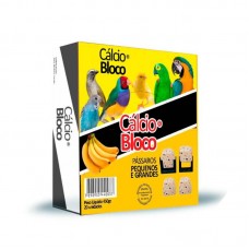 11725 - CALCIO BLOCO PASSAROS BANANA 450G C/20