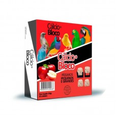 11724 - CALCIO BLOCO PASSAROS MACA 450G C/20