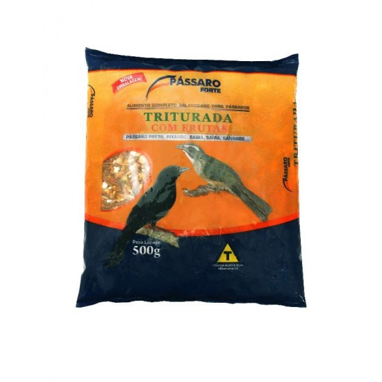 MISTURA TRITURADA COM FRUTAS 500G