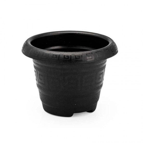 VASO PLAST RED PRETO P 1,7LT