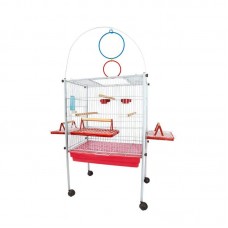 5966 - VIVEIRO CALOPSITA TRIPLEX VERMELHO C/PE