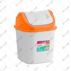1747 - LIXEIRA PLASTICA COLOR BASCULANTE 3,6LT