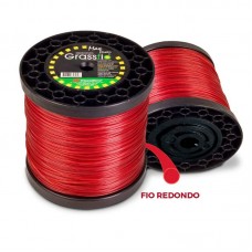 12875 - FIO NYLON APARAD RED VERM 3MM 248MT