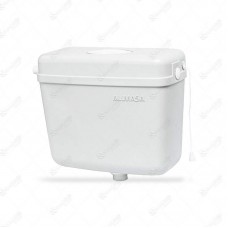 851 - CAIXA DESCARGA PLASTICA BRANCA