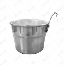 13144 - CANECA PASSARO ALUMINIO C/GANCHO GG 350M