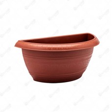 13241 - VASO PLAST PAREDE TERRACOTA 1,7LT