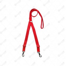 13310 - GUIA NYLON 2 PETS 25MM 1MT VERMELHA