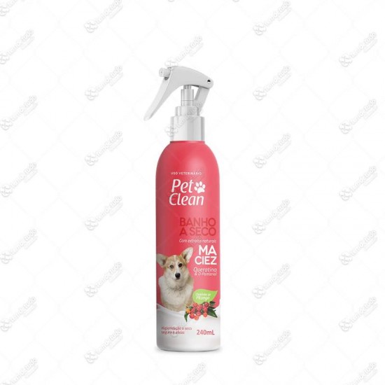 BANHO SECO MACIEZ 240ML PET CLEAN