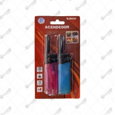 6161 - ACENDEDOR ISQUEIRO MULTIUSO C/2