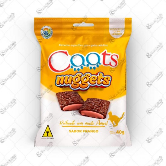 PETISCO CAATS NUGGETS FRANGO 40G