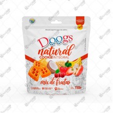 13391 - PETISCO DOOGS BISCOITO INTEGRAL MIX 150G