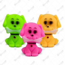 13631 - BRINQUEDO CACHORRINHA COM OSSO 6,5 COLOR