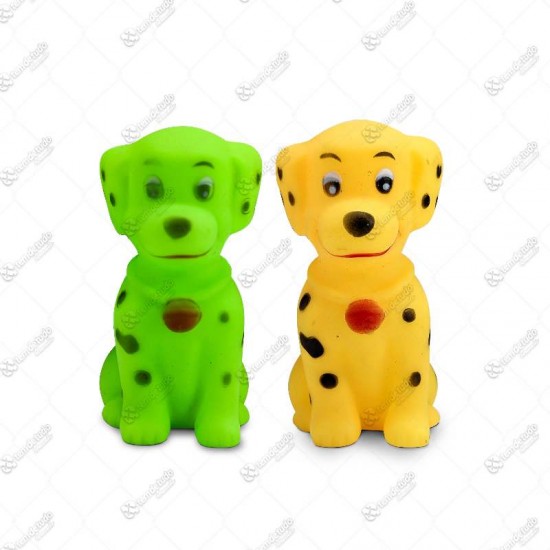 BRINQUEDO DE VINIL DALMATA 10CM COLOR