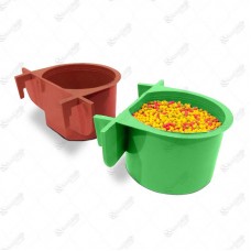 13625 - COMEDOURO ABA C/GANCHO 110ML C/12 