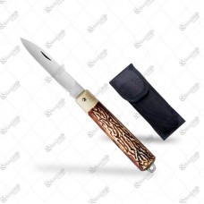 14080 - CANIVETE CABO OSSO 19CM LAMINA FINA