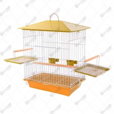 14742 - GAIOLA CALOPSITA MANSA BANDEJA AMARELA