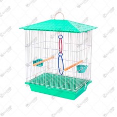 14748 - GAIOLA CALOPSITA MANSA SIMPLES VERDE