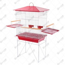 14757 - VIVEIRO CALOPSITA P BANDEJA VERMELHA