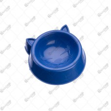 14783 - COMEDOURO GATO LUXO 100ML AZUL