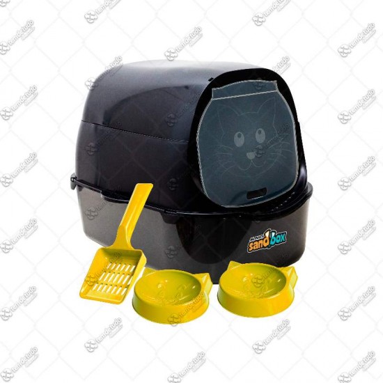 KIT BANHEIRO GATO BLACK