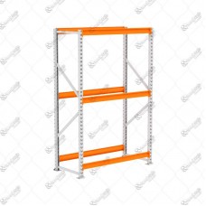 14903 - MINI PORTA PALET INICIAL CINZA/LARANJA