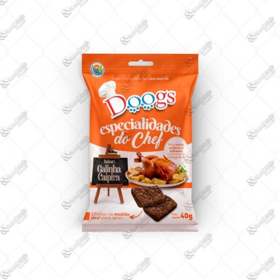 BIFINHO DOOGS CHEF GALINHA CAIPIRA 40G
