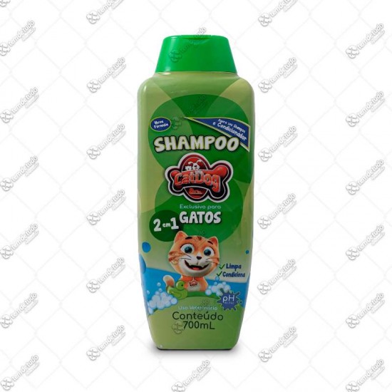 SHAMPOO GATOS 2 EM 1 700ML