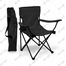 15065 - CADEIRA PESCA/PRAIA DOBRAVEL PRETA