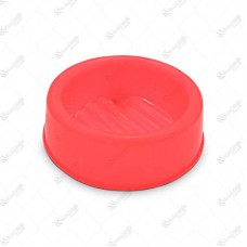 15205 - COMEDOURO 150ML GATO LARANJA NEON